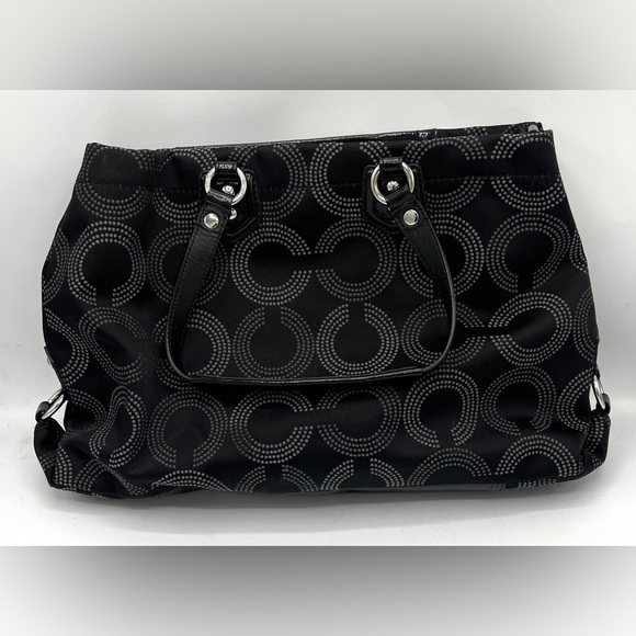 Coach Ashley Op Art Satchel - Picture 4 of 13